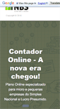 Mobile Screenshot of nbscontabilidade.com.br
